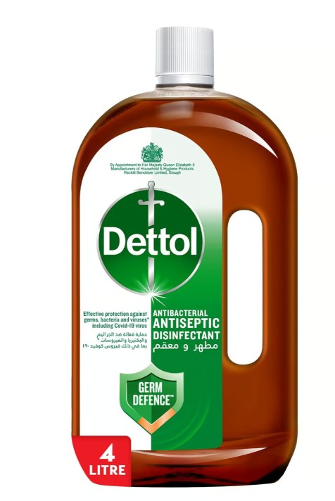 Dettol Antiseptic Disinfectant Liquid 4ltr