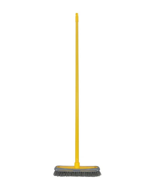 Smart Klean Hard Broom 9227 Yellow