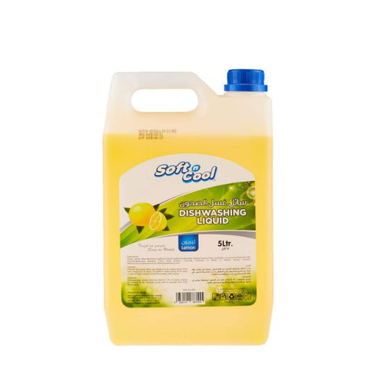 Soft N Cool Antibacterial Dishwash Liquid 5 Liter