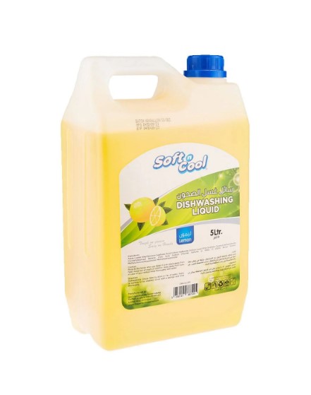 Soft N Cool Antibacterial Dishwash Liquid 5 Liter