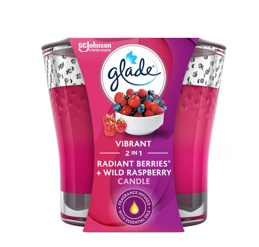 Glade Scented Candle Radiant Fresh Berries 96.3 g
