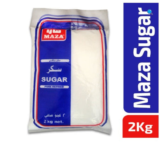 Maza crystal white Sugar 2kg