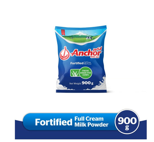 Anchor Full Cream Milk Powder 900gm