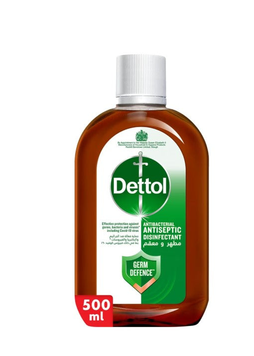Dettol Antiseptic Antibacterial Disinfectant Liquid 500 ml