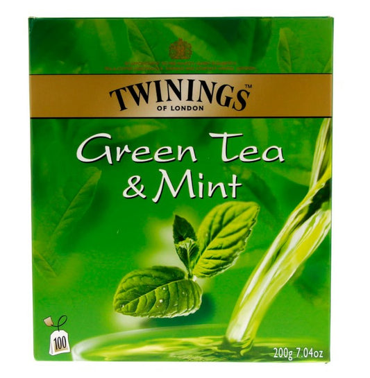 Twinings Green Tea & Mint 100 Teabags