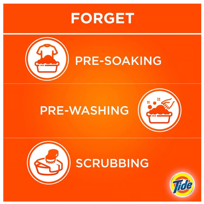 Tide Washing Powder Original Front Load Value Pack 1.KG