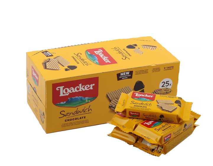 Loacker Sandwich Assorted 25 x 25 g