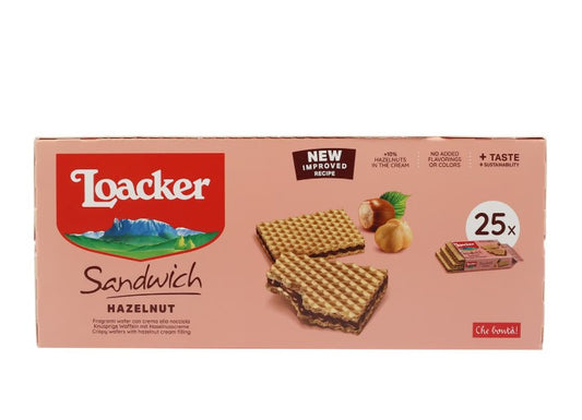 Loacker Sandwich hazalnut 25 x 25 g