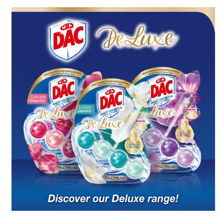Dac Deluxe Lovey Jasmine Toilet Rim Block 50 g
