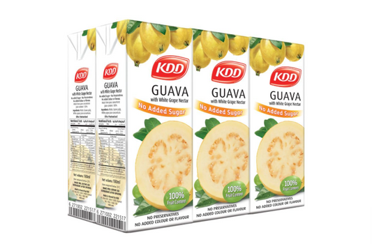 KDD GUAVA NECTAR 180ML X 6