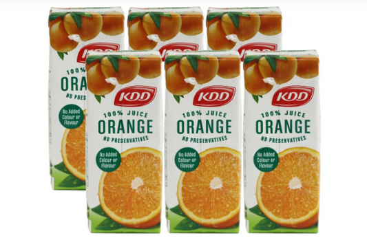 KDD PINEAPPLE JUICE 180ML SLIM PK6