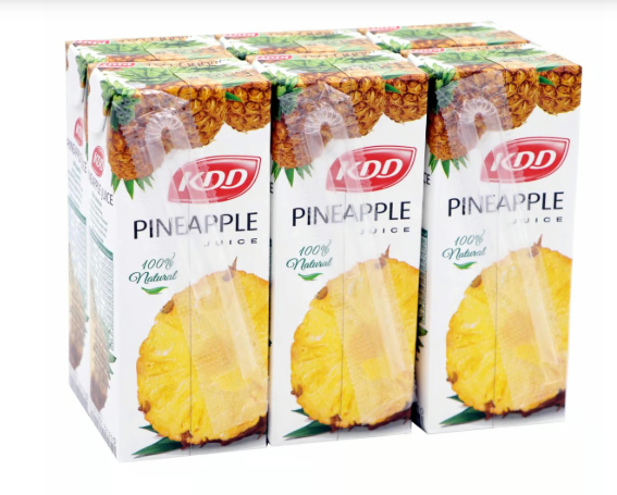 KDD PINEAPPLE JUICE 180M X 24