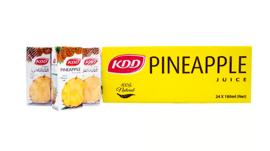KDD PINEAPPLE JUICE 180M X 24