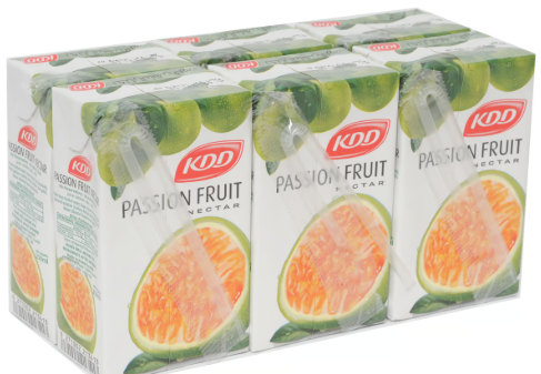 KDD PASSION FRUIT NECTAR 180ML SLIM