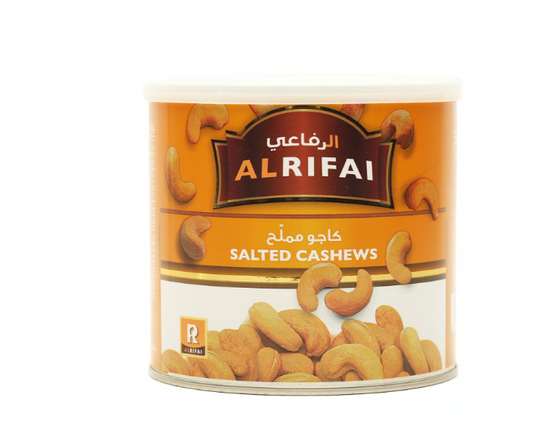 Al Rifai Salted Cashews Tin 220 g