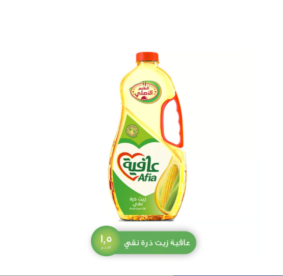 Afia Pure Corn Oil Enriched with Vitamins A D & E 1.5 Litres