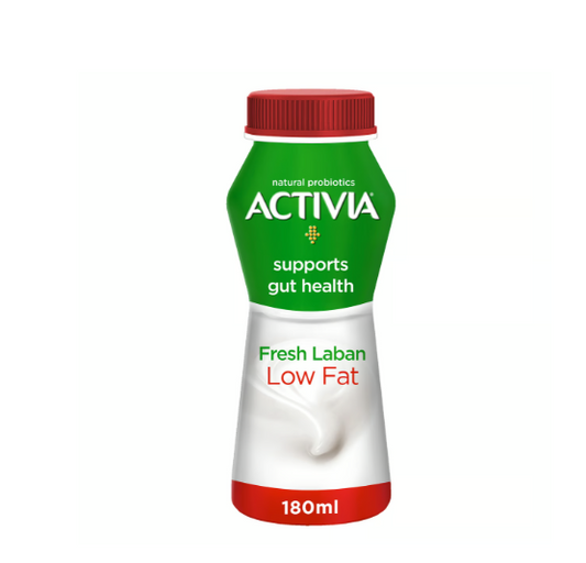 Activia Fresh Laban Low Fat 180 ml