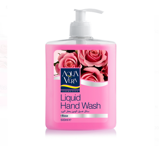 Aquavera Liquid Hand Wash Rose