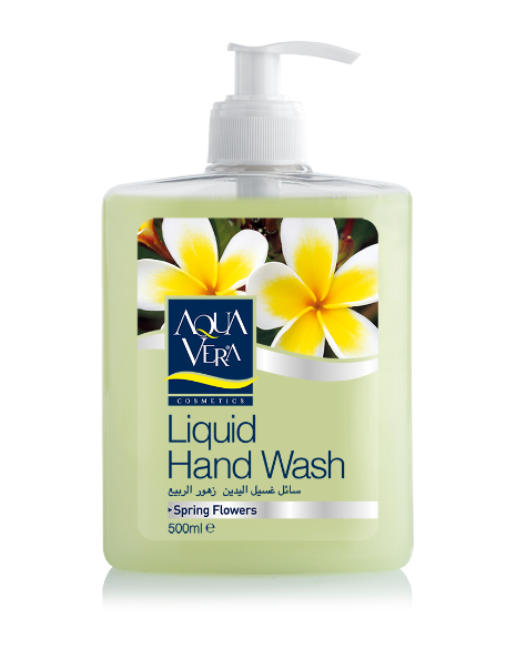 Aquavera Liquid Hand Wash Spring Flower