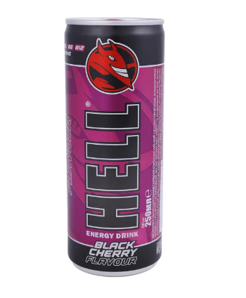HELL ENERGY BLACK CHERRY