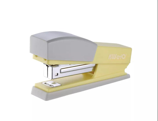 KW-Trio 055X6 Cute Swing Stapler, 20-Sheet Capacity, with 1000 Staples (yellow)