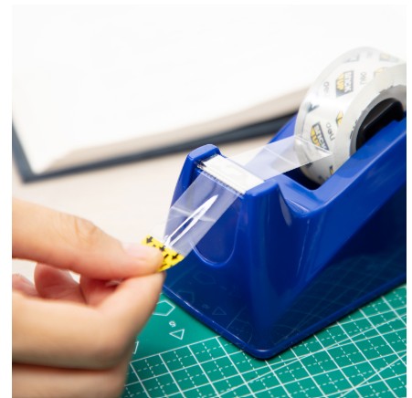 Tape dispenser small Deli - 814 BLUE