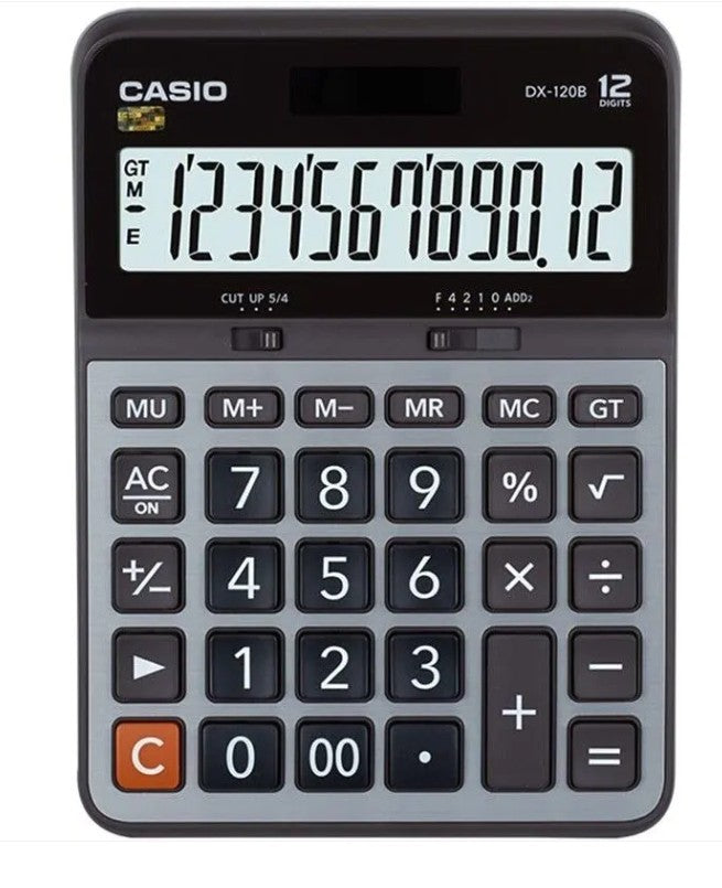 Casio Calculator DX-120V W DH