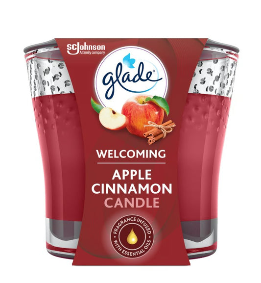 Glade Scented Candle Cosy Apple & Cinnamon 96.3 g