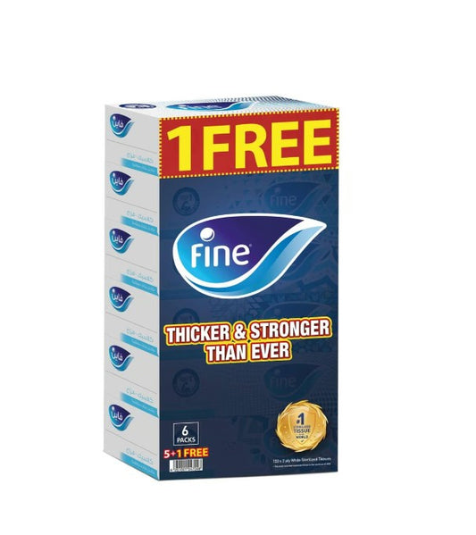 Fine Facial Tissue 2ply 6 x 150 Sheets