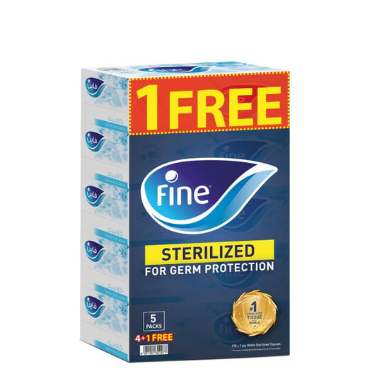Fine Facial Tissue 2ply 170 Sheets 4+1