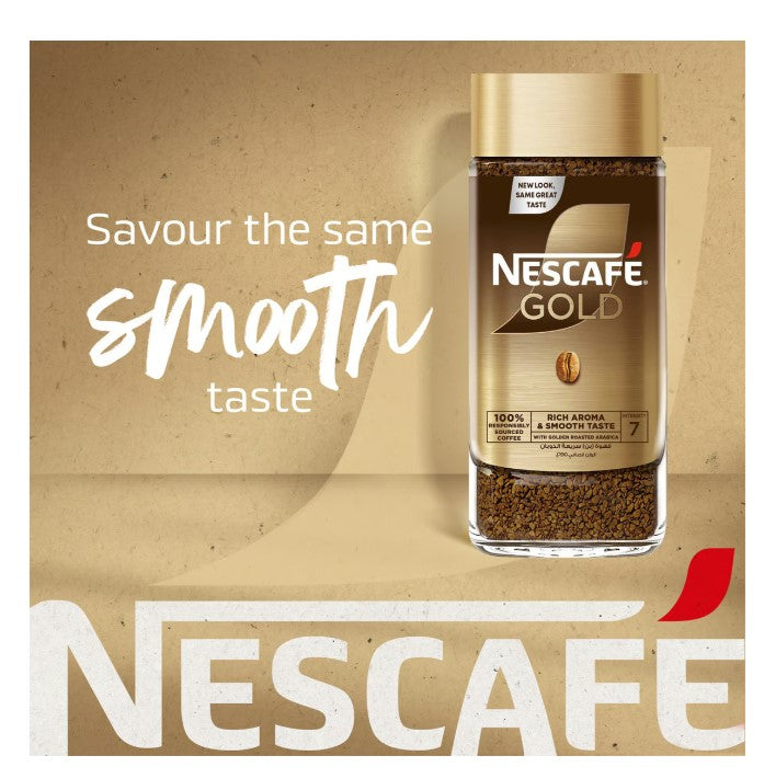 Nescafe Gold Rich Aroma & Smooth Taste Instant Coffee 190 g X 6PCS