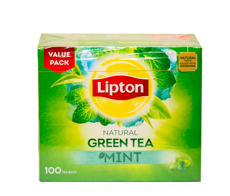 Lipton Green Tea Mint 100 Teabags