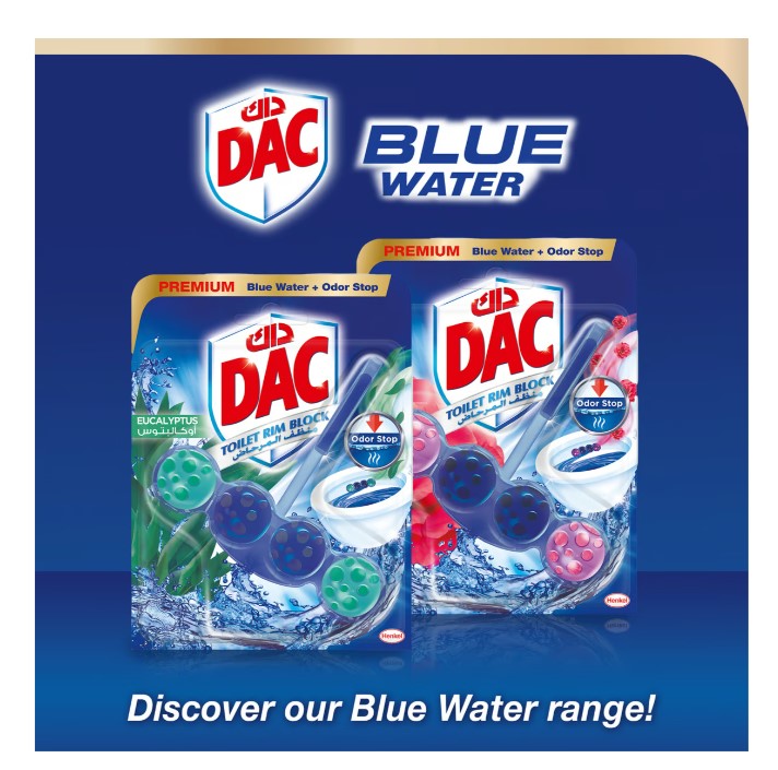 Dac Clean and Fresh Toilet Rim Block Lemon 50 g
