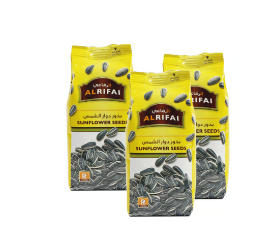 Al Rifai Sunflower Seeds 125g X 3