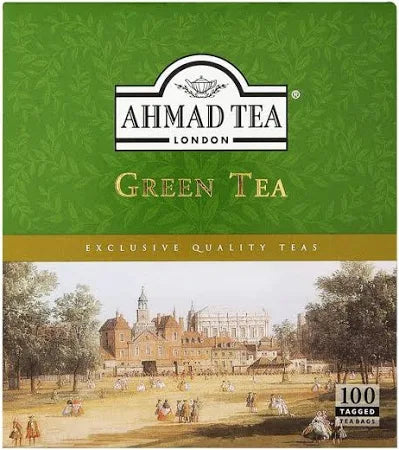 AHMED GREEN TEA BAG 100s