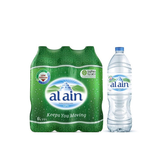 Al Ain Natural Mineral Water 1.5 Ltr X 6