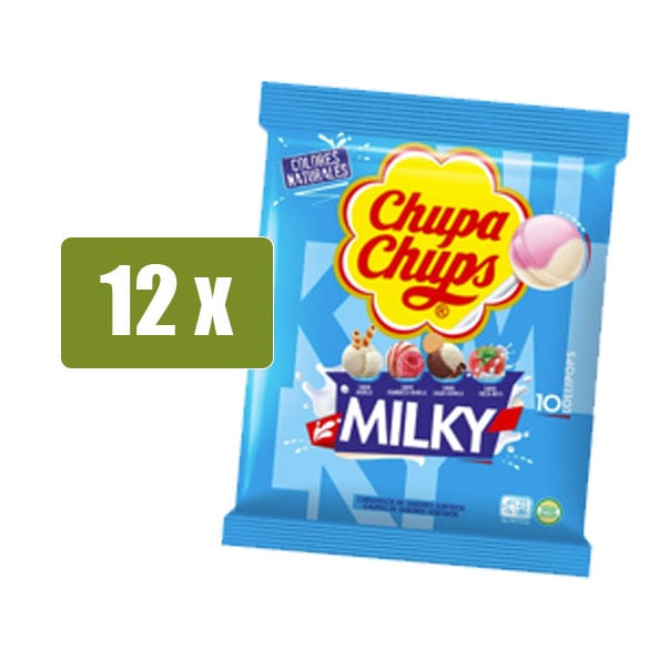 Chupa Chup Assorted Lollypop 12gm X 10pcs