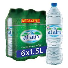 Al Ain Natural Mineral Water 1.5 Ltr X 6