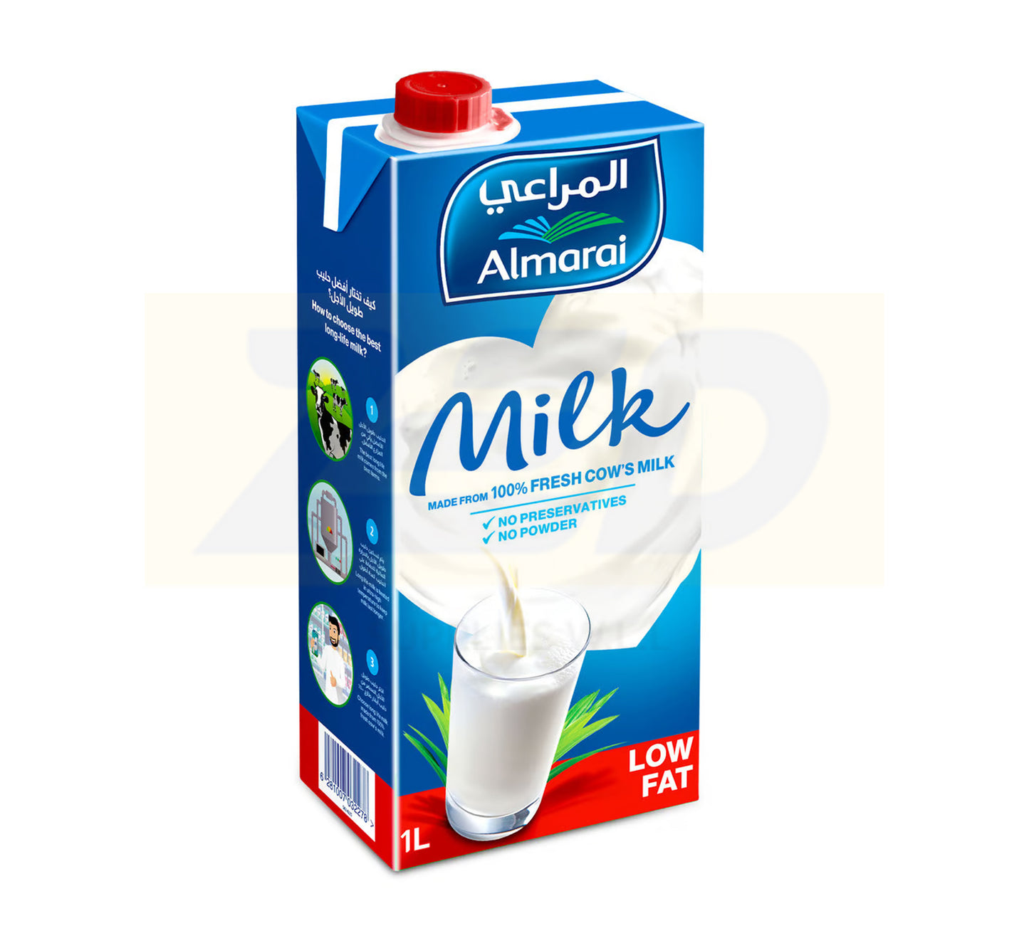 Almarai Low Fat Long Life Milk 1 Litre