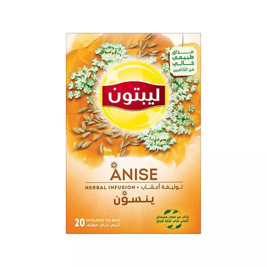 Lipton Anise Herbal Infusion Tea 20 Tea Bags ( 20 X 1.6g ), 32g
