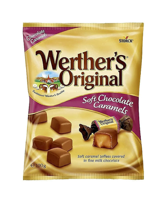 Storck Werthers Chocolate Toffee Bags (100gms)