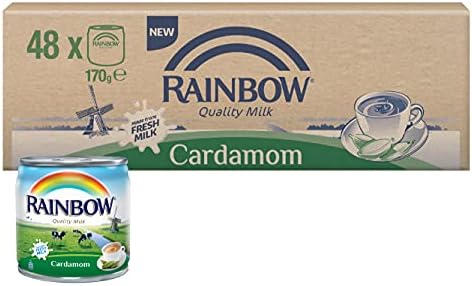 Rainbow Cardamom Evaporated Milk 48 x 170 g