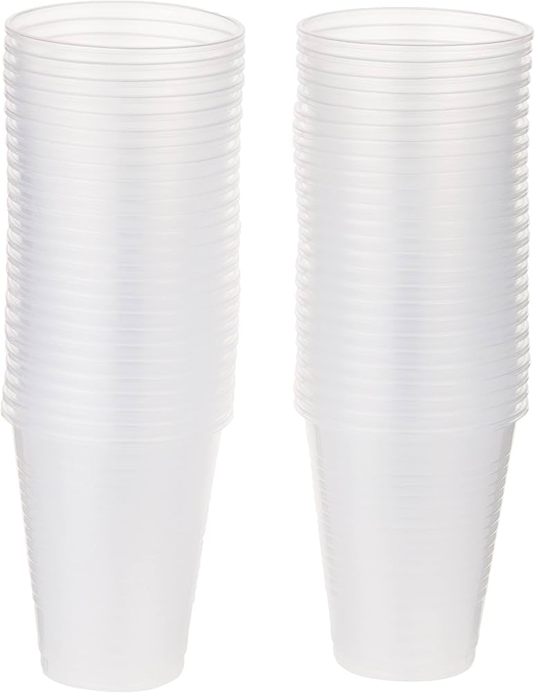 Hotpack Plastic Clear Cups 6oz 50s