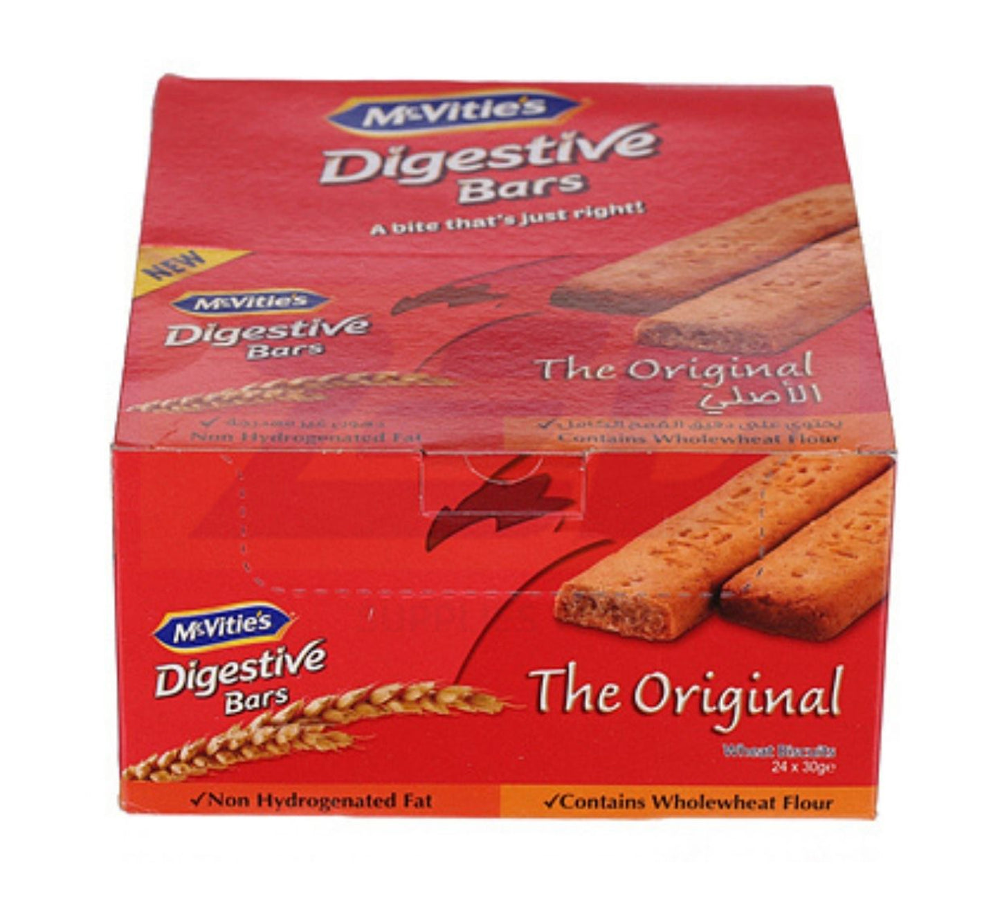 McVitie’s The Original Digestive Bars 24 x 30g