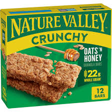 Nature Valley Crunchy Oats & Honey Cereal Bar 20 x 21 g