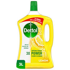 Dettol Lemon Antibacterial Power Floor Cleaner 3ltr