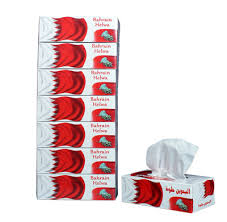 Bahrain Pearl Tissue box 160Sheets approx x 7box
