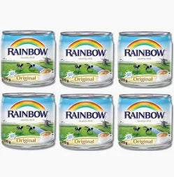 Rainbow Evaporated Milk Original 170gm x12pcs