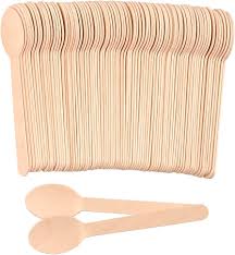 Hotpack wooden Spoon 100pcs x 1 pkyy