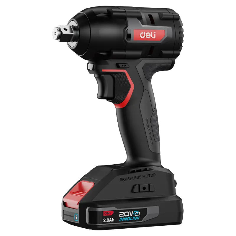 Deli Li-ion Impact Wrench 12.7mm 20V 2Ahx2 DE-EDE-BS20-1D2